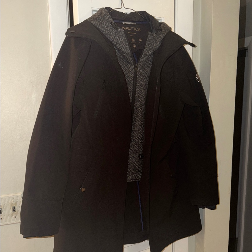 Nautica Women's Black Ski Jacket